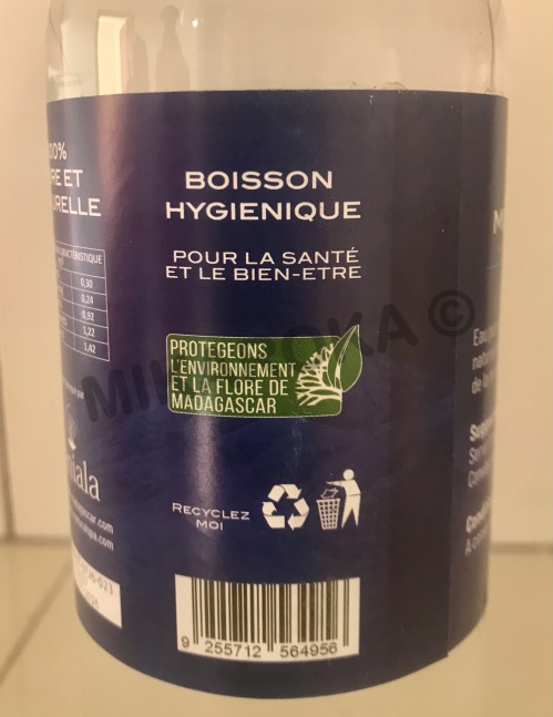 Eau de montagne Vontovorona 1L