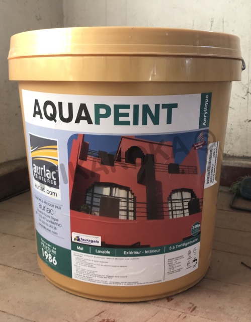 Peinture à l'eau Aquapeint Cacahuette 25kg