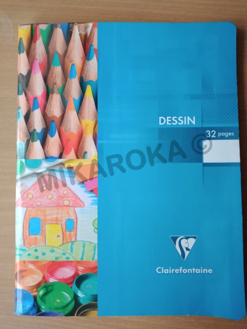 cahier de dessin Clairefontaine