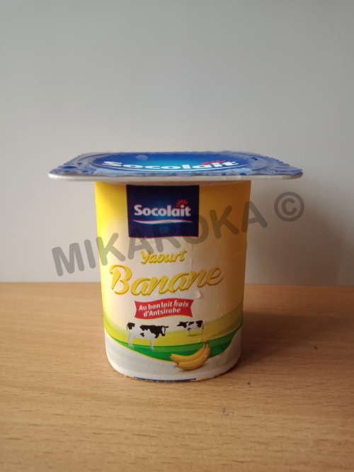 yaourt banane socolait