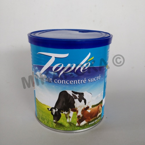 Lait concentré sucré Toplé 1kg