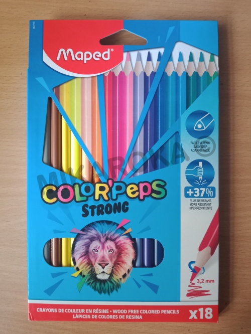 Crayons de couleur Maped color'peps strong