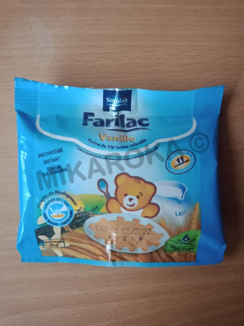 farilac vanille 25g en sachet