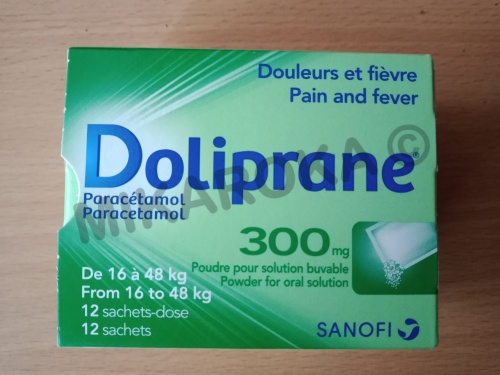 Doliprane 300mg poudre