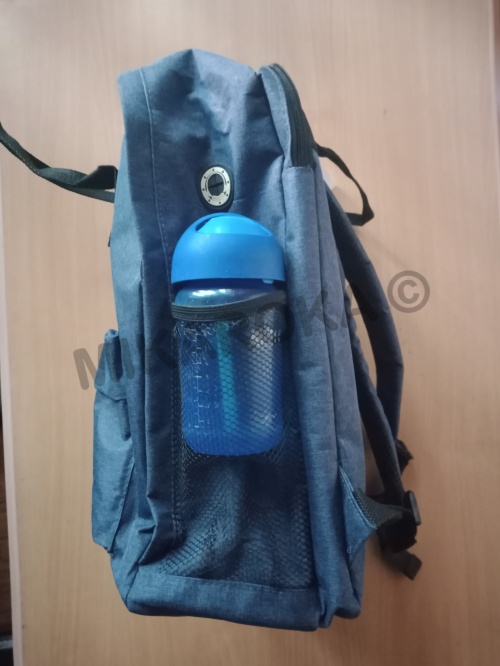 Sac à dos couleur bleu