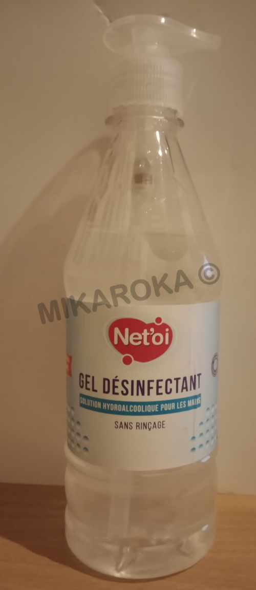 gel désinfectant Net'oi 500ml