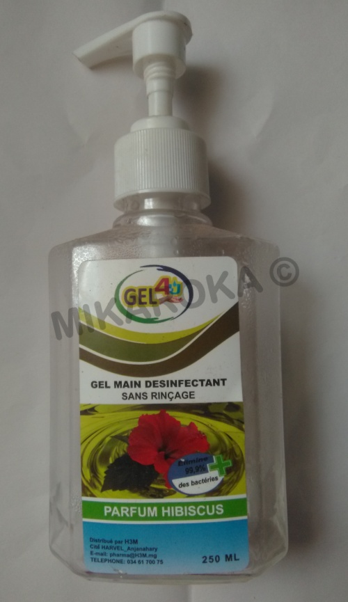 Gel main desinfectant 4U 250ml