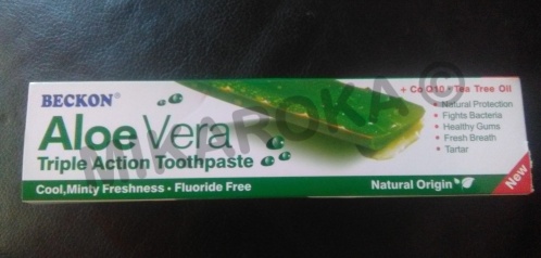 Dentifrice Beckon aloe vera 100ml