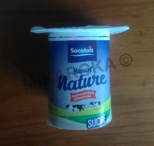 Yaourt nature sucré socolait 100g