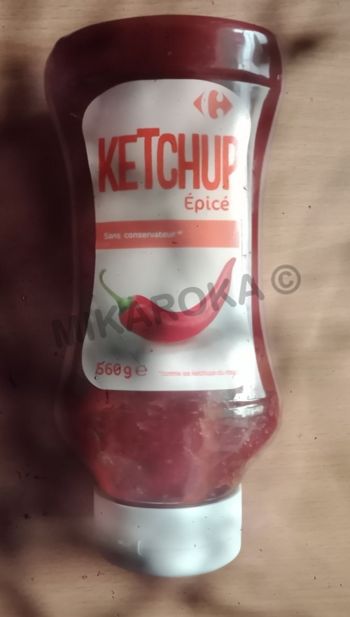 Ketchup épicé carrefour 560g