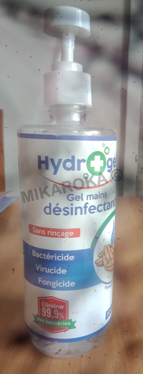 Gel mains desinfectant Hydrogel 500ml