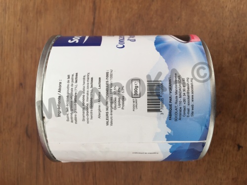Lait concentré sucré Socolait 390g