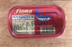 Sardines à l’huile végétale fiona