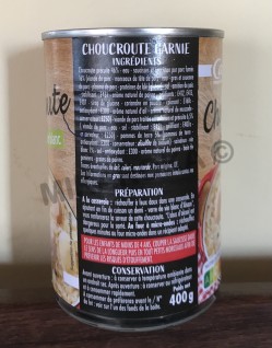 Choucroute garnie au vin blanc 400g casino