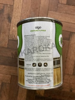 Peinture à l’huile blanche Algo 1kg