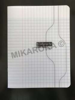 Cahier 96 pages Calligraphe Ligne 7000