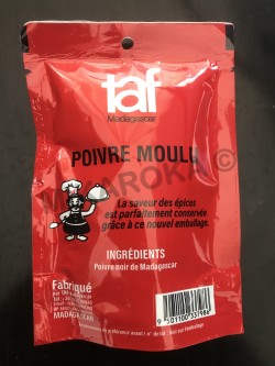 poivre moulu taf 30g