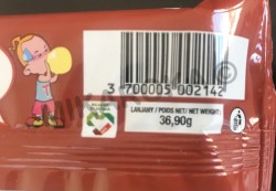 TURBO gaufrettes goût chocolat