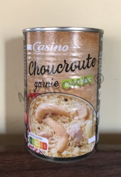 Choucroute garnie au vin blanc 400g casino