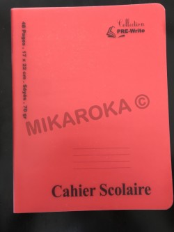 Cahier 48 pages petit format 70gr Pré write