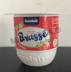 Yaourt brassé saveur fraise 100g