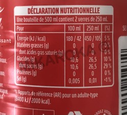 Coca Cola 50cl en bouteille PET