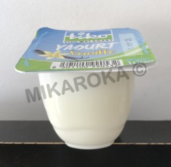 Yaourt Tiko aromatisé Vanille 100g