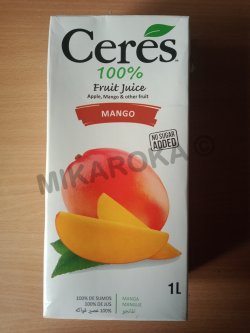 jus de fruit ceres 100% mangue