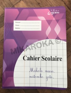 Cahier scolaire pre write 192 pages