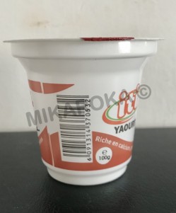 Yaourt aromatisé vanille 100g Iti