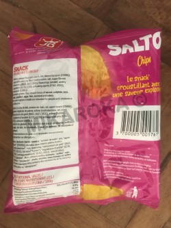 SALTO Chips saveur saucisse fumée