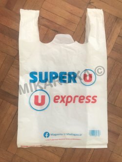 sachet caisse Super U