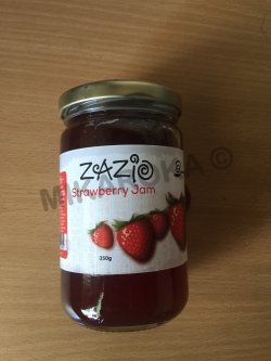 Confiture de fraise Zazio 350g