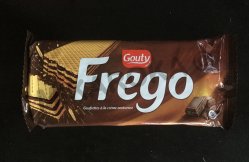 8 gaufrettes Frego à la crème saveur chocolat