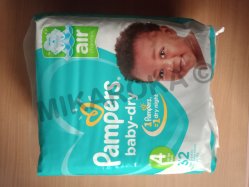 Couche bébé Pampers 4