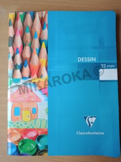 cahier de dessin Clairefontaine