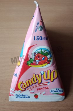 lait aromatisé fraise candy'up 150ml