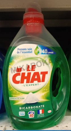 Lessive liquide l'expert au bicarbonate Le Chat