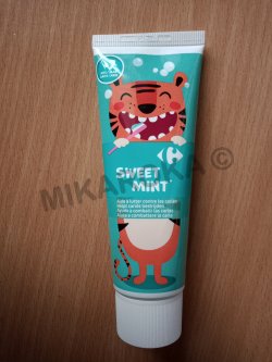 Dentifrice Sweet Mint Carrefour 75 ml