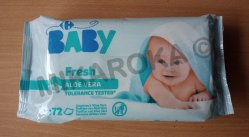 Lingette bébé Carrefour Baby Fresh