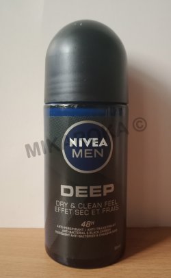 Déodorant roll-on Nivea Men Deep