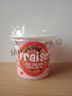 Crème glacée Dulcia fraise