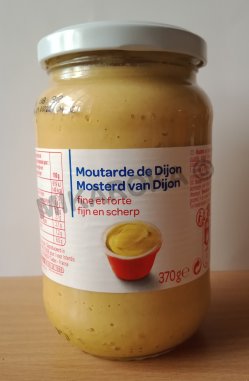 Moutarde de Dijon fine et forte 370g