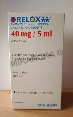 Orelox 40mg/5ml