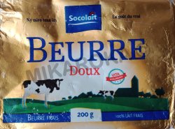 Beurre doux Socolait