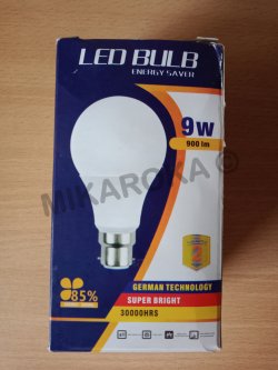 Ampoule LED bulb 9watt