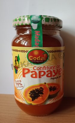 Confiture de papaye 320g Codal