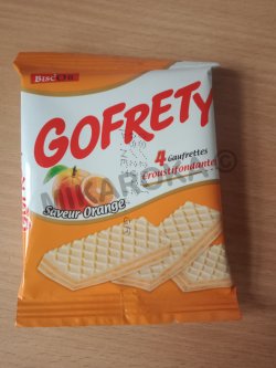 Gofrety Orange