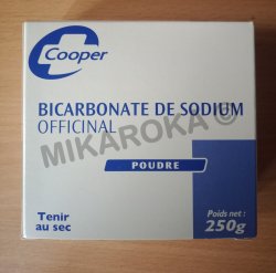bicarbonate de sodium officinal poudre 250 g Cooper