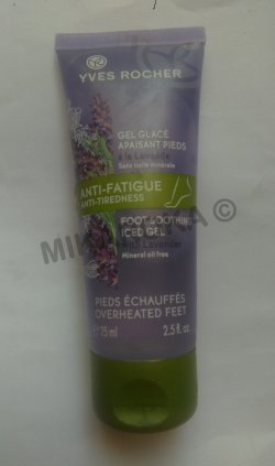 Gel glacé apaisant pieds Yves Rocher